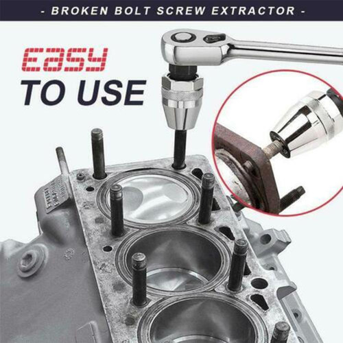 A Herramienta De Desmontaje De Pernos Rotos Con Extractor