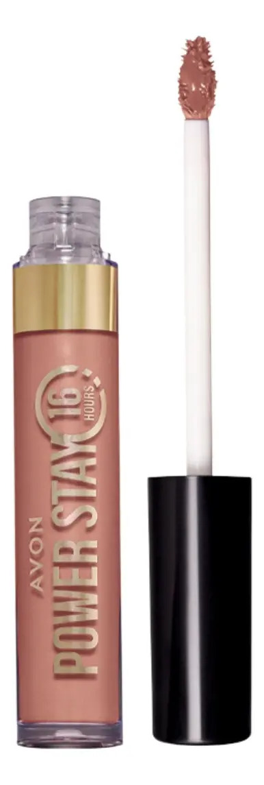 Avon Batom Líquido Matte Power Stay Nude Caramelito 6ml — miniatura 2