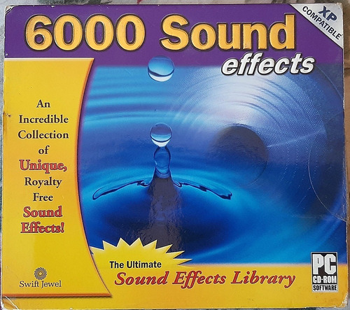 Cosmi 6000 Sound Effects Cd Rom Excelente