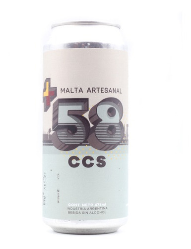 Malta Bebible Sin Alcohol Ccs58  No Cerveza  Lata 473ml