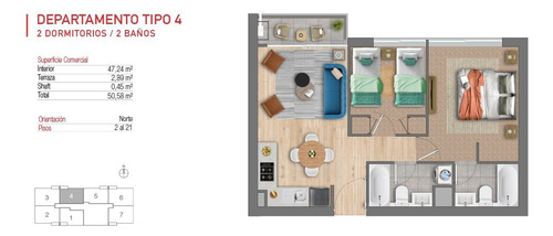 Departamentos En Venta 2 Y 3 Dormitorios, Coquimbo