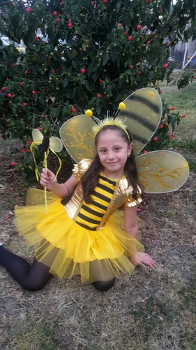 Disfraz Disfraces Niña Tutu Abejita Abeja