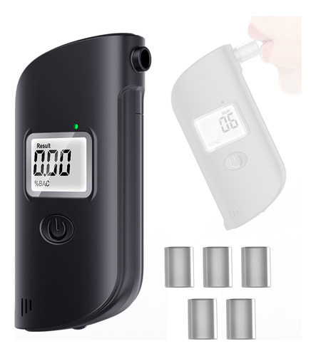 Función De Alarma Air Tester Con Detector De Alcohol Y Led