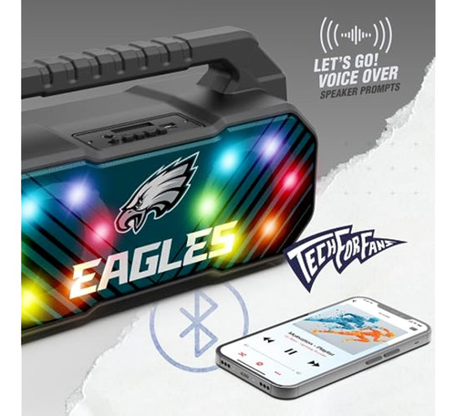 Soar Altavoz Boombox Inalámbrico Unisex De La Nfl