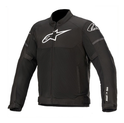 Chamarra Para Moto Alpinestars T-sps Air Negro Ventilada