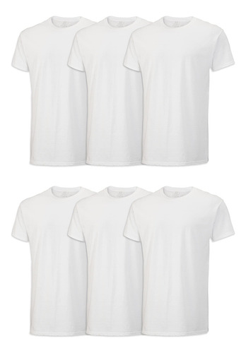 Camiseta De Algodón Para Hombre, Corte Cómodo Y Ajustado