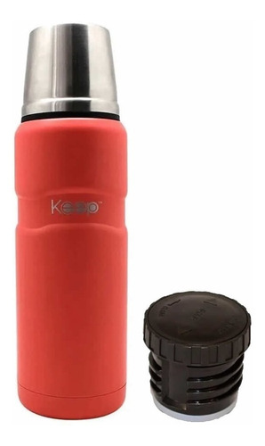 Termo Acero Inoxidable Keep Ergo 500 Ml Hot 12 Hr