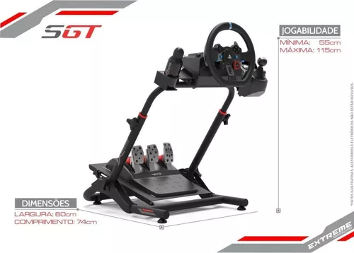 Volante Logitech g27 + suporte extreme simracing - Videogames - Setor  Sudoeste, Brasília 1250024351