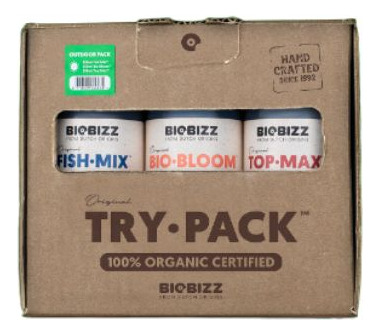 Biobizz Trypack Outdoor Fishmix + Bloom + Top Max 250ml