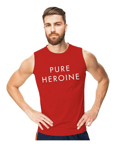 Lorde Pure Heroine Playera Sin Mangas Tank Top Gym 