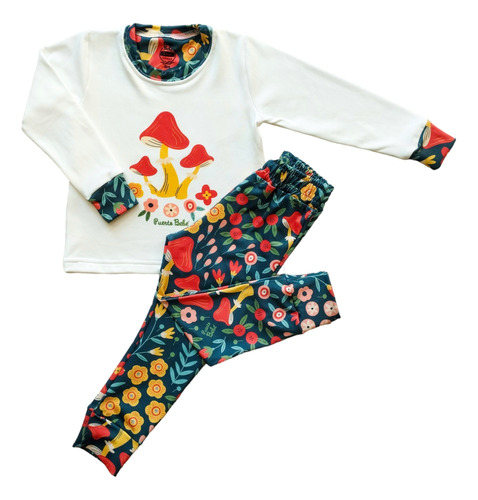 Pijamas Termicos Para Niños De Invierno Frisados Conjunto