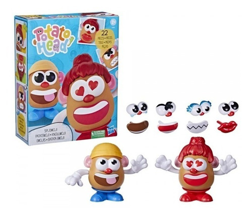 Figuras Cara De Papa Emojis (22 Piezas) - Mr Potato Head