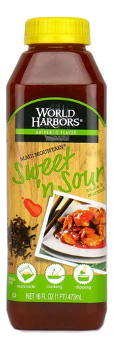 Salsa Agridulce Estilo Hawaiano 473 Ml Ideal Para Carnes Y V