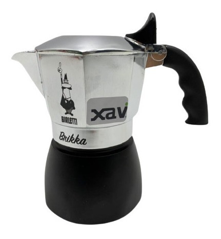 Cafetera Greca 2 Tazas Moka Brikka Bialetti F. 6942 Xavi 