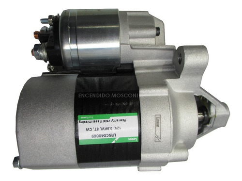 Imagen 2 de 7 de Motor De Arranque Renault Kangoo 1.6 16v K4m Apto Gnc