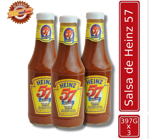 Salsa Heinz 57 Venezolana X 3 - g