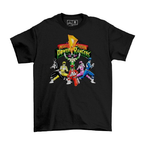 Remera Camiseta Power Rangers Emexem