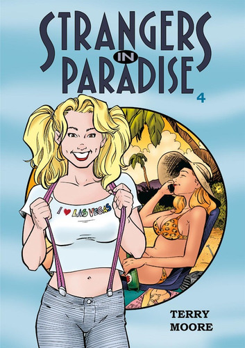 Strangers In Paradise Azul 4, De Terry Moore., Vol. No Aplica. Editorial Kamite, Tapa Blanda, Edición No Aplica En Español, 2016