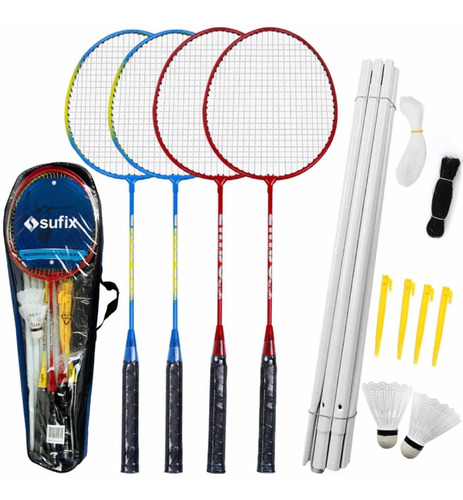 Set Completo De Bádminton Para 4 Jugadores Sufix®