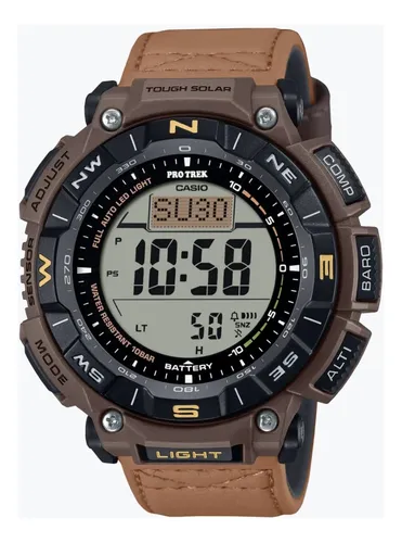 Casio Protrek Prg 340l 5dr Sensores Solar Original