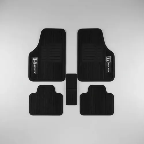 Tapete Carro Borracha Hondacivic 2007 2008 2009 2010 2011 G8 Preto