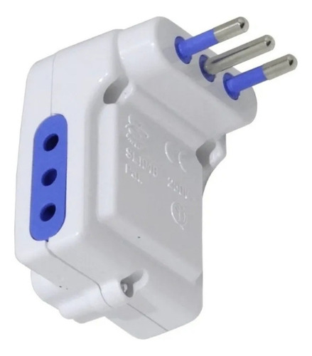 Enchufe Adaptador Triple Con Interruptor 1500w / Sec