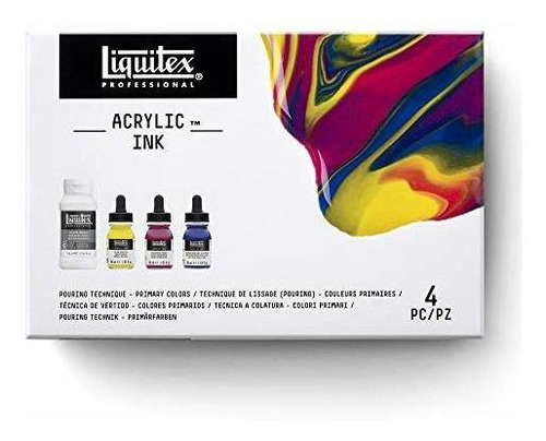 Tinta Acrilica Liquitex Profesionales Para Vertido Artistico