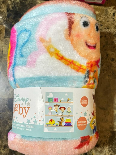 Toy Story Frazada Cunero Cobertor Bebe Ligero 1.10* 90 Cuna