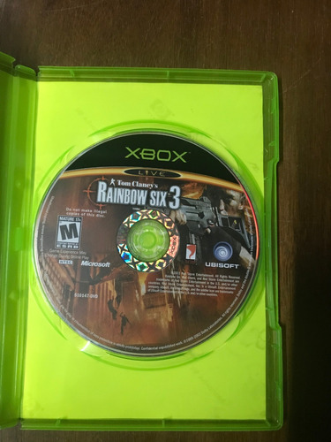 Juego Xbox: Rainbow Six 3