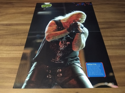 (s021) Poster Motley Crue * 45 X 30