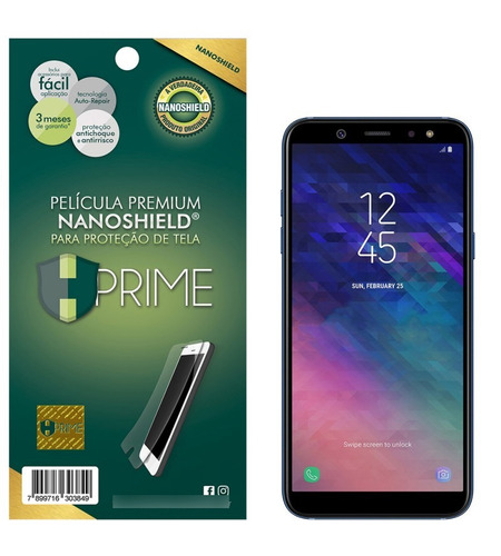 Película Premium Nanoshield Hprime Samsung Galaxy A6 2018