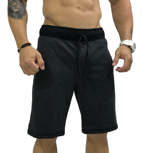 Kit 4 Bermudas Masculina Moletom Crossfit Funcional Treinos | Mercado Livre