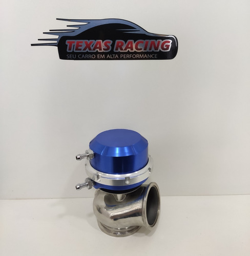 Wastegate Boosted 50mm V-band Azul + Brindes