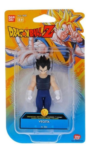 Figura Soft 10 Cm Dragon Ball Z - Vegeta