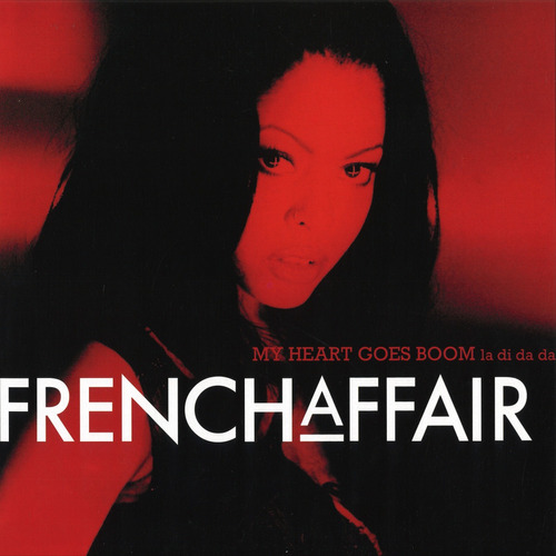 French Affair My Heart Goes Boom Vinilo Limitado Rojo Nuevo