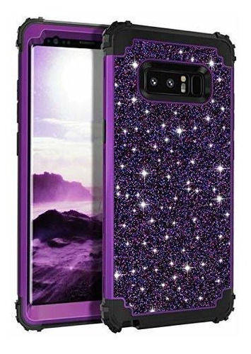 Casetego Compatible Con Galaxy Note 8 Case,floral Mln8q