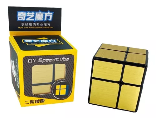 MIRROR BLOCKS 2X2X2 QIYI DOURADO - Cuber Brasil - Loja Oficial do