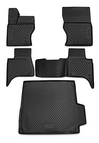 Omac Floor Mats Set For Range Rover Sport Black 3d 66z2p