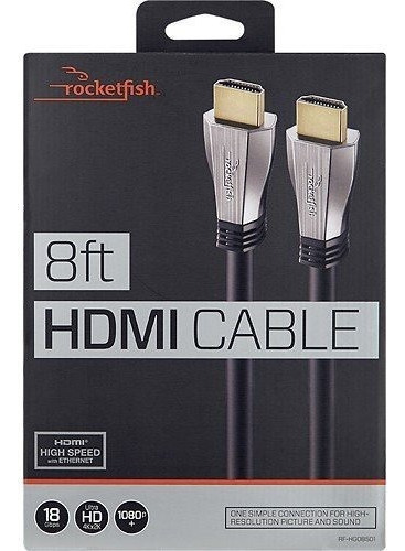 Rocketfish R - Cable Hdmi De 8 .en La Pared