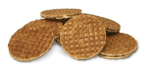 Kit 3 Waffles Daelmans Stroopwafel Tradicional Com Mel 290g