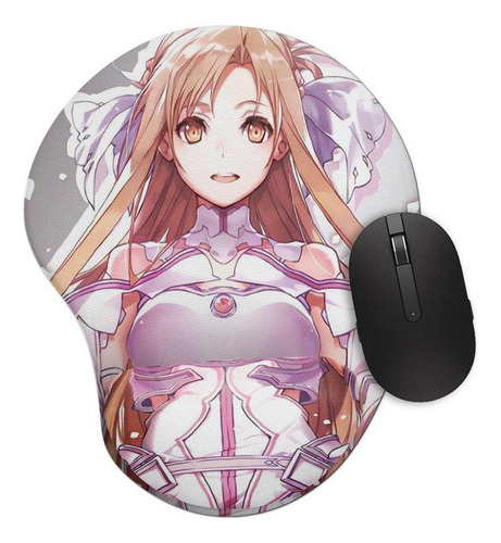 Mouse Pad Ergonômico Kirito Asuna Mod 2