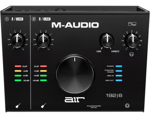 M-audio Air 192|6 Interfaz / Placa De Audio De 2 Canales