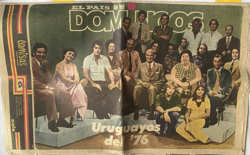 Domingos Diario, 1976 Los Uruguayos Del Año, 10 Pág Ex4(3)