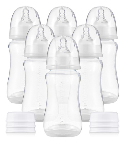 Botella De Leche. Biberones Nipple Pp Baby 300 Ml De Silicon