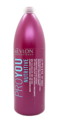 Revlon Pro You Nutritive Shampoo Para Cabello Seco X 1000ml