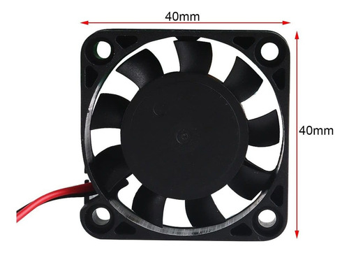 Makerfocus - Ventilador De Impresora 3d De 12 V, 1.575 En, V