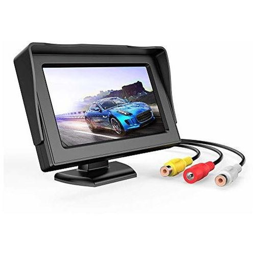 B-qtech 4.3 Inch Color Tft Lcd Display Backup Camera Monitor