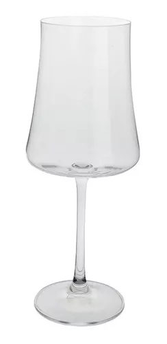 Jogo 6 Taças Vinho Branco em Cristal Ecológico Xtra 360 ml Bohemia