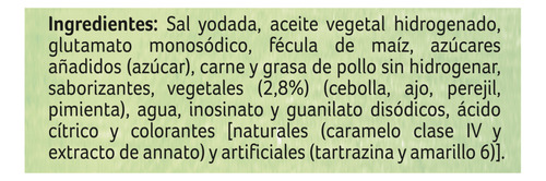 Caldo Knorr De Pollo 24 Cubos De 10.5