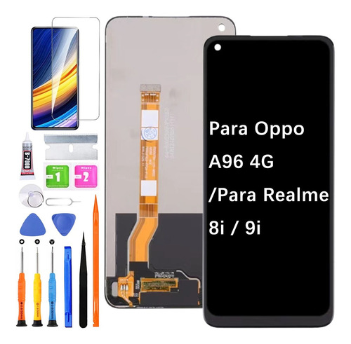 Pantalla Lcd Táctil Para Oppo A96 4g / Realme 8i / 9i